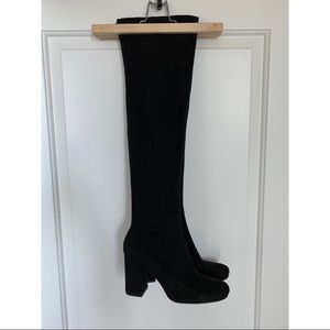 Zara Stretch Leg High Heel Boots